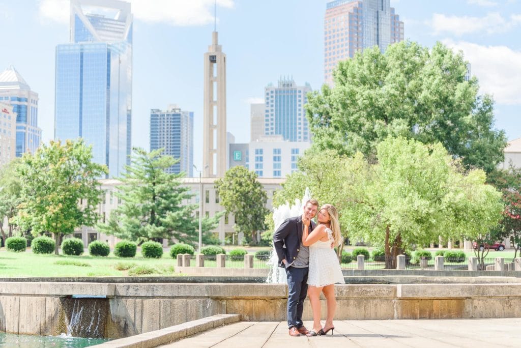 This surprise proposal at Marshall Park in Charlotte yielded some gorgeous engagement photos.