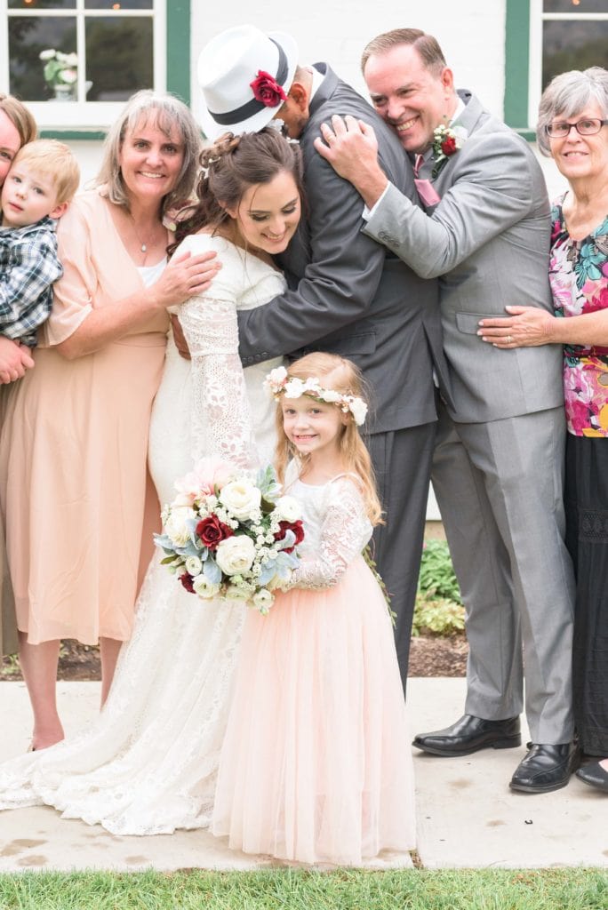 Family photos during your wedding can be stressful, but they don't have to be.
