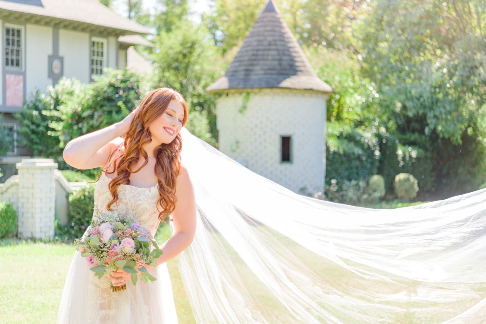 Key Rose A Fairytale Bride at Key Rose Estate Venue in Fayetteville