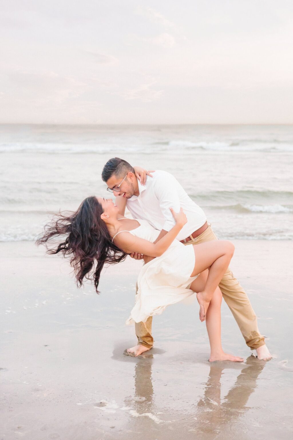 Engagement Pictures on the Beach in Texas Savvy Leigh Photography — free download