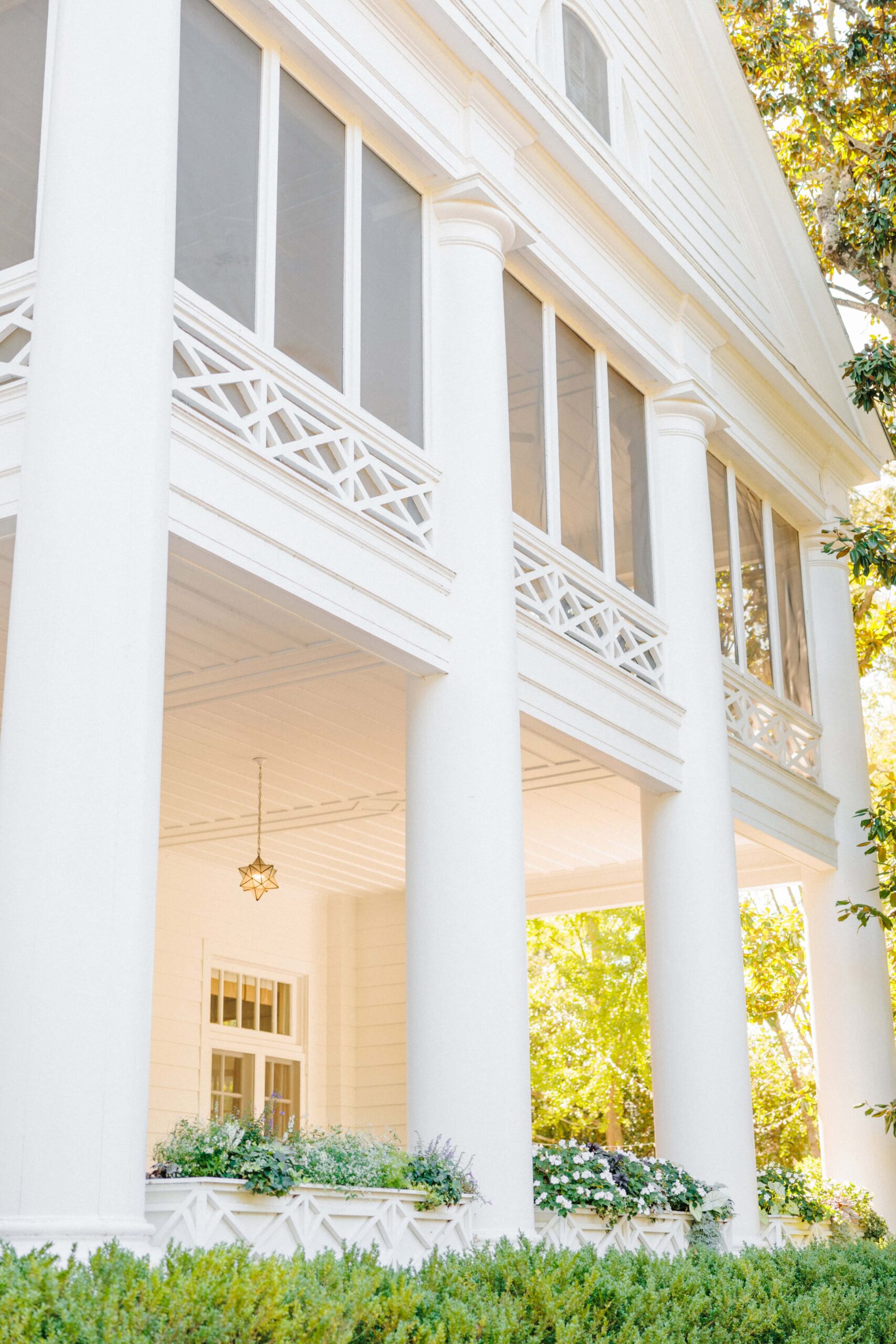 The front view of the Duke Mansion, a popular wedding venue in Charlotte, North Carolina.